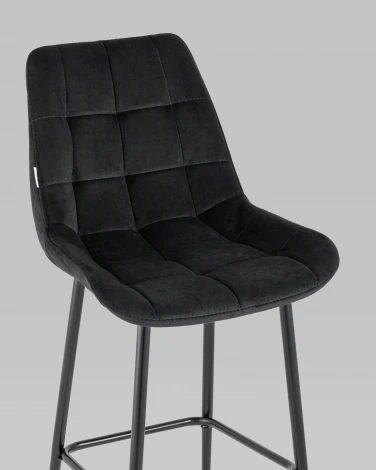 Стул барный Stool Group Флекс велюр черный УТ000025269