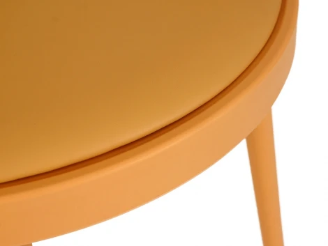 Комплект стульев Sudoku 4 шт. ОГОГО Обстановочка! 966372 (Пластик,Экокожа/Желтый)