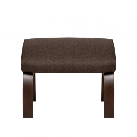 Пуф Leset Универсальный с кантом 4687206818309 Фанера,Шпон, Рогожка, Коричневый, Орех