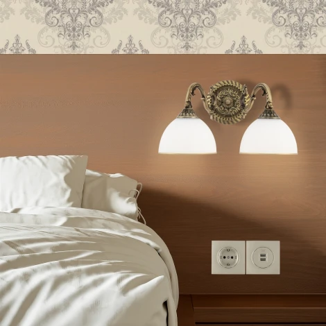 Бра Arte Milano AM346410 346410/2W AB (220V)