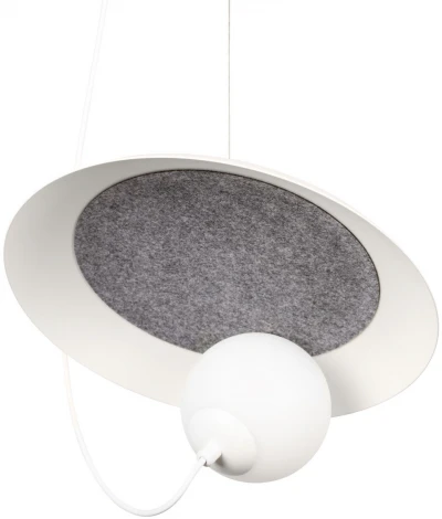 Подвесной светильник Loft It Wonders 10237P White (220V, на тросе, шар)