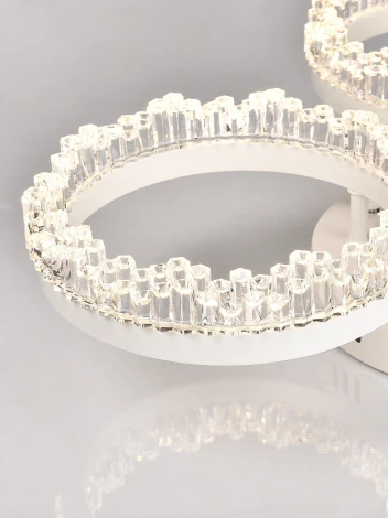 Потолочная люстра светодиодная Natali Kovaltseva Day LED LAMPS 81483 (регулировка яркости, 220V, пульт управления, кольцо)