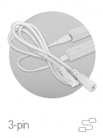 Соединительный кабель 3-pin 1 м ЭРА FT-C5-С6-1