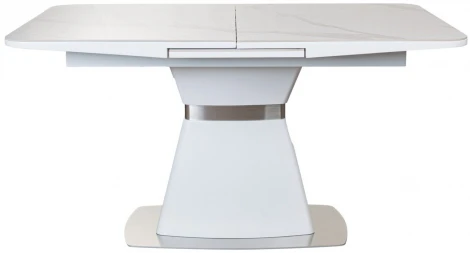 Стол раскладной Madison (140+40 см) испанская керамика белый Top Concept 2001000000937