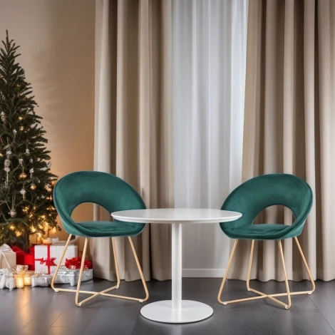 Набор из 2 стульев Balance Nexus Hesby Велюр/Зеленый арт.HSBI_DC2124_green_2