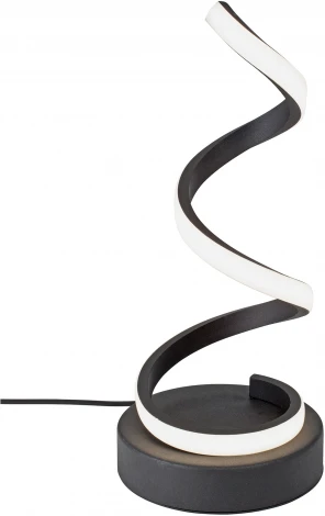 Интерьерная настольная лампа светодиодная в виде спирали Vitaluce V4677-1/1L (220V, спираль)