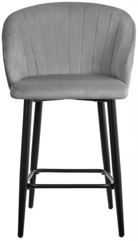 Стул полубарный Paola темно-серый Bradex Home RF 0040
