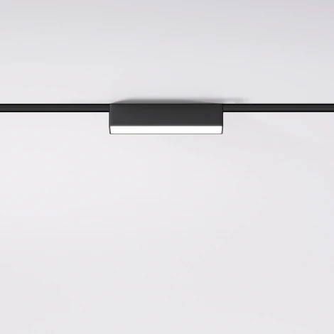 Трековый светильник магнитный Elektrostandard Flat Magnetic 5W 4000K Vision (чёрный) 85087/01 (LED, 48V)