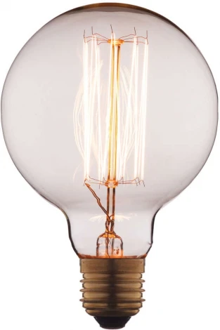 лампочка накаливания Эдисона груша E27 40W 2400-2800K Loft It Edison Bulb G9540