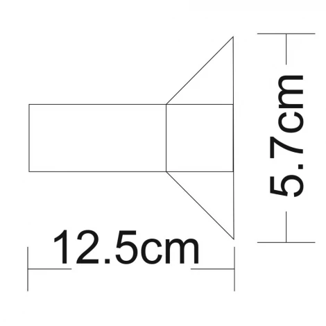 Настенный светильник Arte Lamp Anello A1705AP-1WH