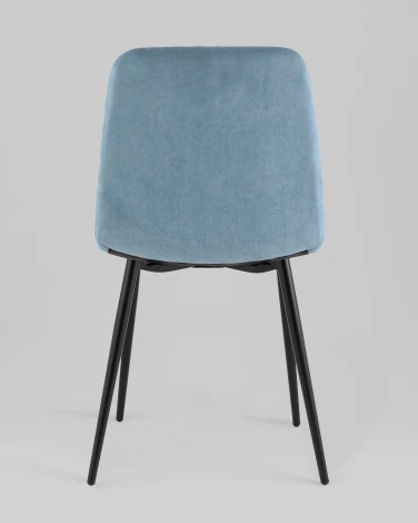 Стул Одди Original велюр пыльно-синий Stool Group УТ000042278