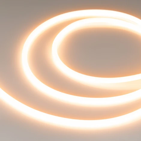 Светодиодная лента герметичная LUNA-X960-D8mm 24V Warm2400 (8 W/m, IP65, 360deg, 5m) (Arlight) 053356