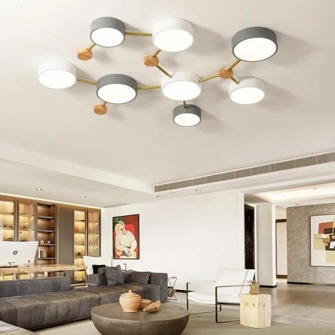 Потолочная люстра Solen L8 ImperiumLoft Solen01 (207844-26) (LED, 220V)