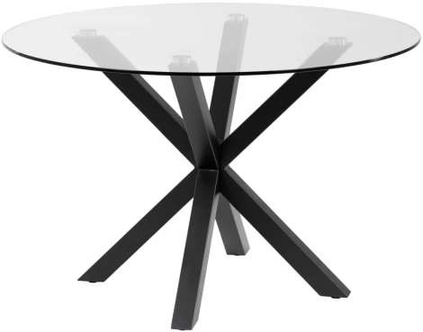 Стол обеденный La Forma (ex Julia Grup) Argo (Прозрачный/ Стекло,Сталь) 71777