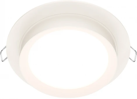 Встраиваемый светильник Hoop GX53 1x15Вт Maytoni Technical DL086-GX53-RD-W (220V, круглые)