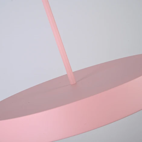 Подвесной светильник Wi-Fi Turna One D40 Pink By By ImperiumLoft Turna-One01 (LED, 220V, голосовое управление, умный дом - Алиса, на проводе, круглые)