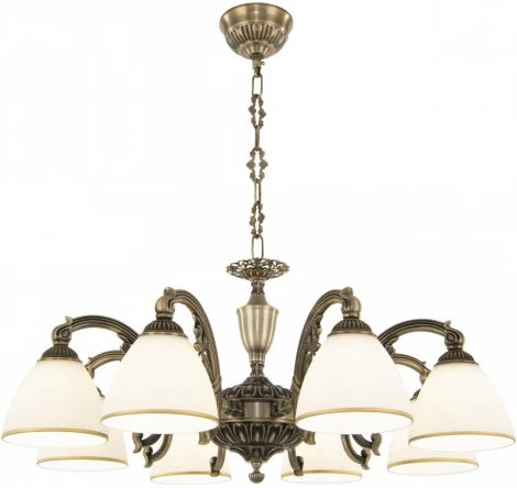 Подвесная люстра Arte Milano AM341837 341837/8 AB (220V, на цепи)