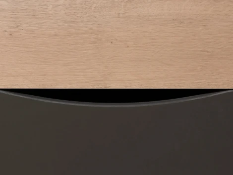 Шкаф-витрина Like двухдверная ОГОГО (арт.344434), (ЛДСП/Коричневый)