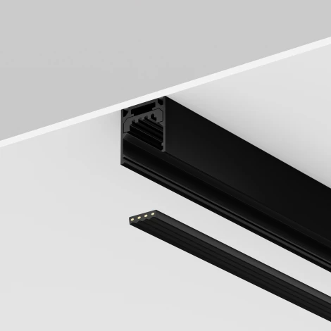 Уличная токоведущая лента 5м черный Maytoni Exility IP O-TR002-PW-5M