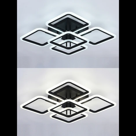 Потолочная люстра Natali Kovaltseva Spektr HIGH-TECH LED LAMPS 82022 BLACK