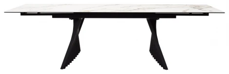 Стол IVAR 180 MARBLES KL-188 Контрастный мрамор, итальянская керамика