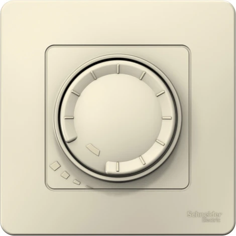 Диммер встраиваемый (молочный) Systeme Electric Blanca BLNSS040012