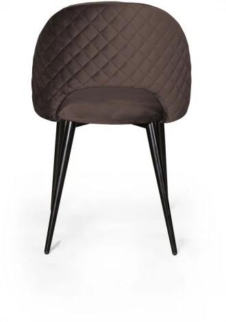Стул Max ромб, бархат антрацит 14 Top Concept custom 78096