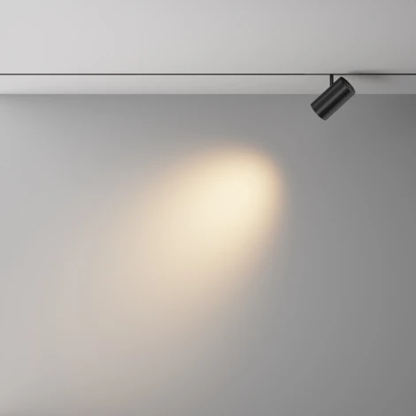 Трековый светильник низковольтный светодиодный 48V 18W 3000К Maytoni Technical Focus Led TR243-18W3K-B