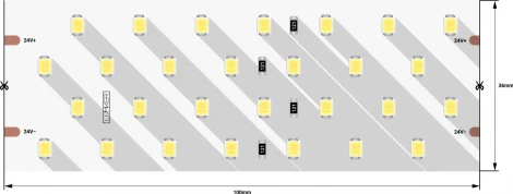 Светодиодная лента DesignLed LUX DSG2280-24-NW-33