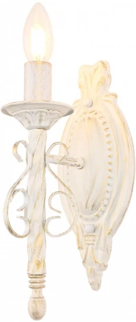 Бра Arte Milano AM342620 342620/1W WT+G (220V, подсвечник, свеча)