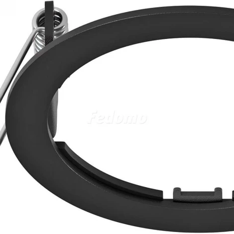 Рамка для двух встраиваемых светильников Lightstar Intero, овал, черный