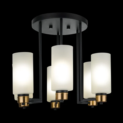 Потолочная люстра на штанге 33 Идеи CHN900.06.BL17.ASB-S16WH (220V)