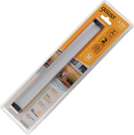 Настенно-потолочный светильник Gauss 9020531235 (LED, 220V, датчик движения)