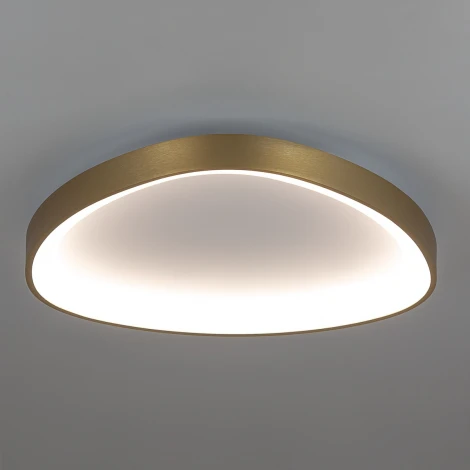 Потолочный светильник светодиодный Citilux Genka CL756A142 Золото Смарт