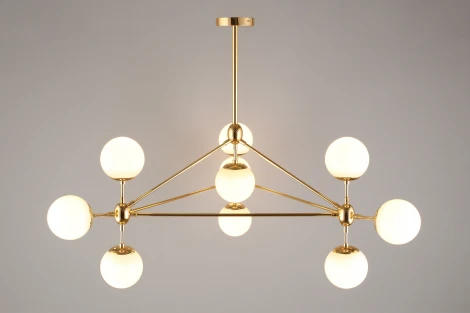 Потолочная люстра на штанге Aployt Rozali APL.606.07.10 (220V, шарики)