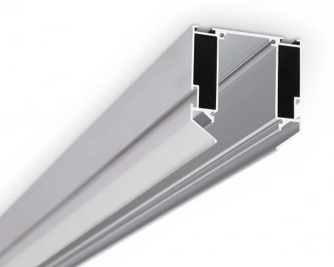 Корпус для накладного магнитного шинопровода в натяжной потолок Ambrella TRACK SYSTEM GL1014