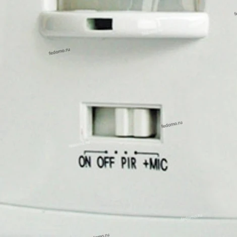 Датчик движения инфракрасный встраиваемый Horoz Golf, белый, 500W, IP20