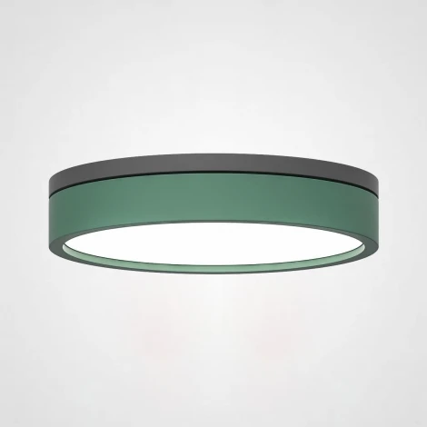 Потолочный светильник круглый Kier D30 Green ImperiumLoft Kier01 (181021-26) (LED, 220V, круглые)