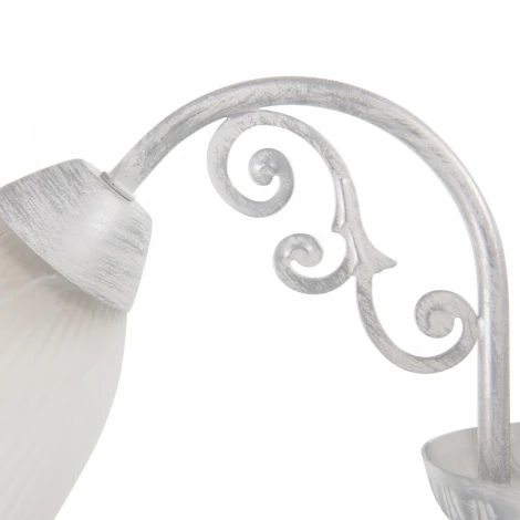 Подвесная люстра Arte Milano Amalfi-8544 338544/5 WT+SL (220V, на цепи)