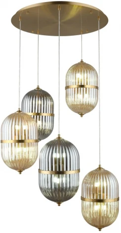 Подвесной светильник Aployt Ludovica APL.860.06.30 (220V, на проводе, круглые)