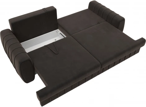 Диван прямой Лига-057 НПБ Лига Диванов (Велюр) арт.129214