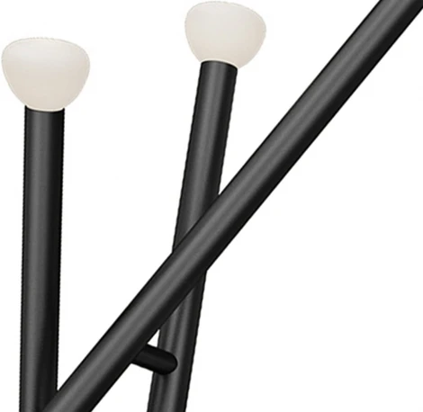 Торшер на треноге Kink Light Риволи 07722-F,19 черный G9 3*5W (220V)