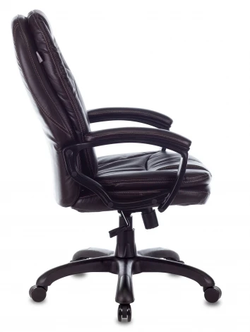 Кресло руководителя Бюрократ CH-868N темно-коричневый NE-15 эко.кожа крестовина пластик