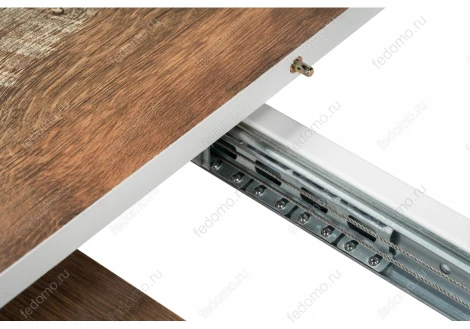 Стол раскладной Гуанг дуб юкон / черный