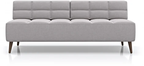 Диван Arsko Нельсон серый велюр