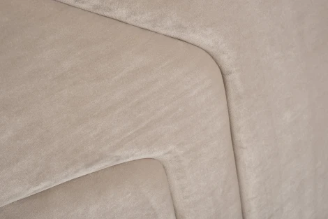 Кровать Garda Decor 102AN-KRO-3180-SER (Черный/Серый)