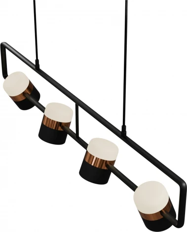 Подвесной светильник Wi-Fi Lightera Rudolf LE114L-4B SMART (LED, 220V, управление смартфоном, голосовое управление, умный дом - Алиса, Tuya Smart, Маруся, Smart Life, Экосистема Сбер, на проводе)