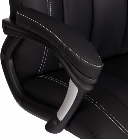 Компьютерное кресло игровое Tetchair BOSS (Исскуственая кожа/Черный)