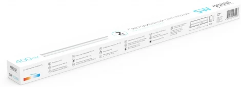 Светильник c кнопкой Gauss TL Elementary TL001 линейный 5W 400lm 4000K IP20 LED (220V, выключатель)