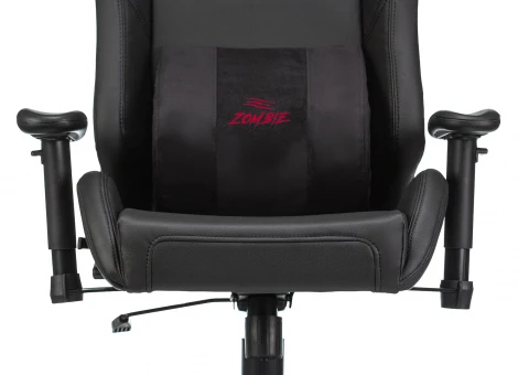 Кресло игровое Zombie HERO BATZONE PRO черный эко.кожа с подголов. крестовина пластик